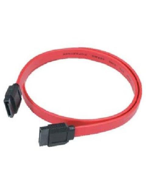 BROBOTIX CABLE SATA 7-PIN MACHO - 7-PIN MACHO 43CM ROJO