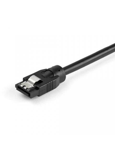 STARTECH CABLE REDONDO SATA 7-PIN MACHO - SATA 7-PIN MACHO 30CM NEGRO - Imagen 3
