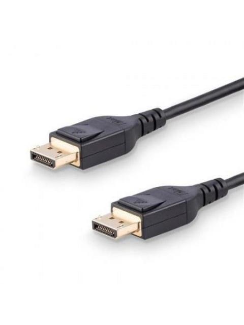 STARTECH CABLE DISPLAYPORT CON CERTIFICACION VESA DISPLAYPORT 1.4 MACHO - DISPLAYPORT 1.4 MACHO 8K 60HZ 1 METRO NEGRO - Imagen 2