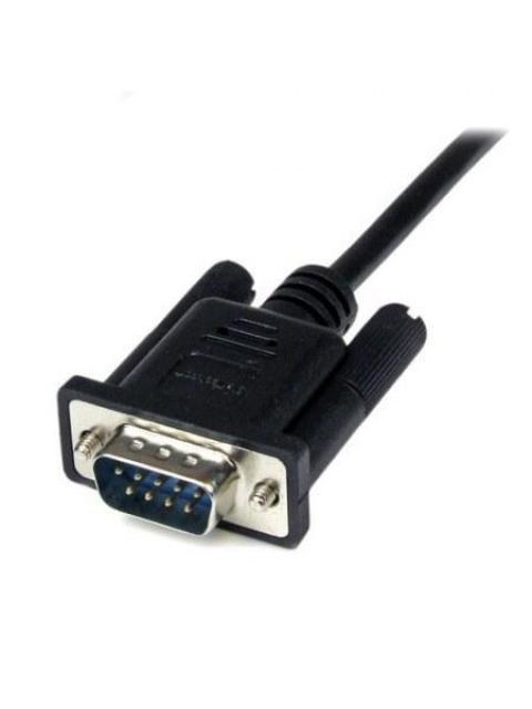 STARTECH  CABLE MODUM SERIAL DB-9 MACHO - DB-9 HEMBRA 2 METROS NEGRO - Imagen 4