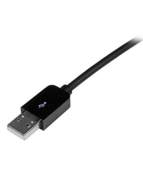 STARTECH  CABLE DE CARGA CERTIFICADO MFI LIGHTNING MACHO - USB A 2.0 MACHO 1 METRO NEGRO PARA IPOD-IPHONE-IPAD - Imagen 3
