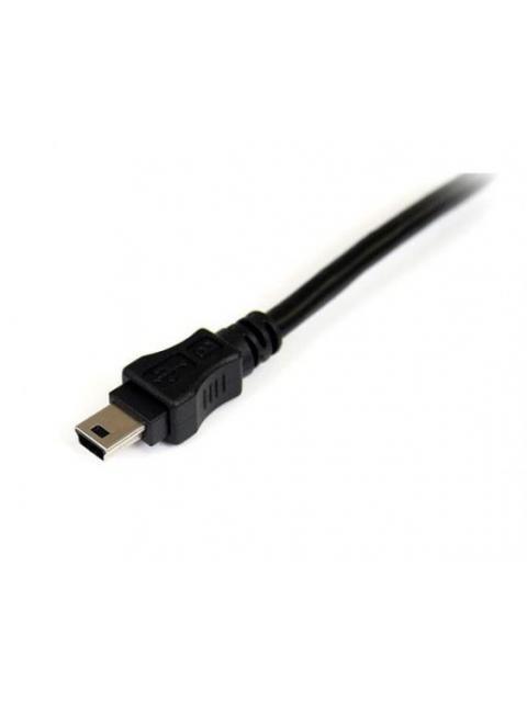 STARTECH CABLE EN Y PARA DISCOS DUROS EXTERNOS 2X USB A MACHO - 1X MINI USB B MACHO 1.8 METROS NEGRO - Imagen 3