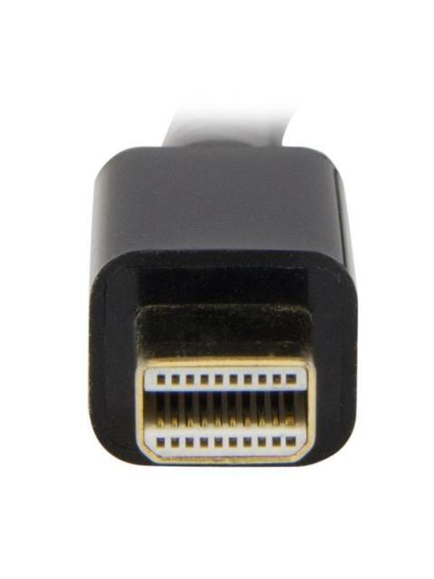 STARTECH CABLE MINI DISPLAYPORT 1.2 MACHO - HDMI MACHO 4K 30HZ 5 METROS NEGRO - Imagen 3