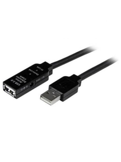 STARTECH CABLE USB A MACHO - USB A HEMBRA 10 METROS NEGRO - Imagen 2