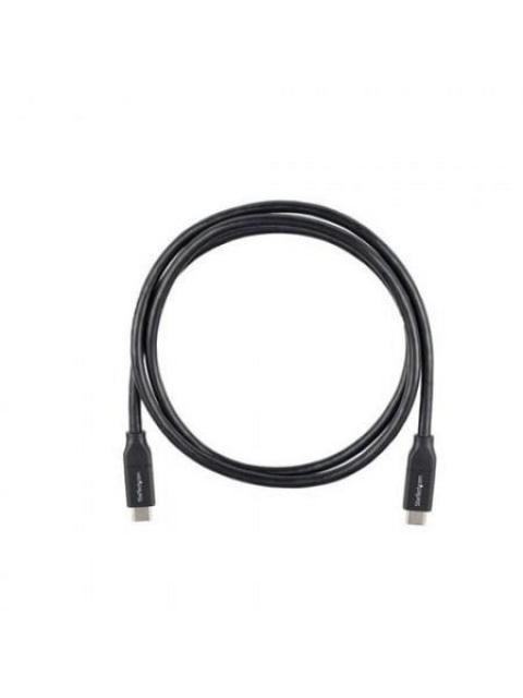 STARTECH  CABLE USB C MACHO - USB C MACHO 1 METRO NEGRO - Imagen 2