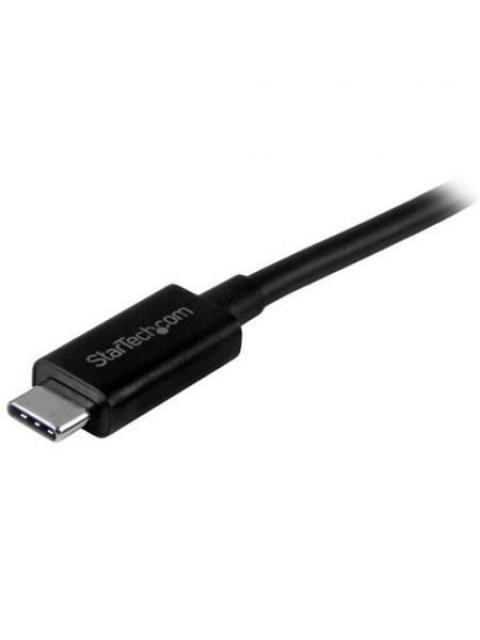 STARTECH  CABLE USB 3.1 C MACHO - USB 3.1 C MACHO 1 METRO NEGRO - Imagen 2