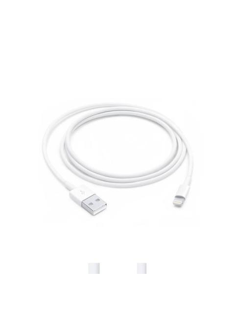 CABLE USB A A LIGHTNING COLOR BLANCO. 1 METRO DE LARGO. ALTA RESISTENCIA DE MATERIALES Y CARGA RAPIDA DBGUSBLB - Imagen 2