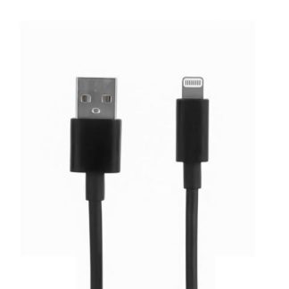 CABLE USB A A LIGHTNING COLOR NEGRO. 1 METRO DE LARGO. ALTA RESISTENCIA DE MATERIALES Y CARGA RAPIDA DBGUSBLN