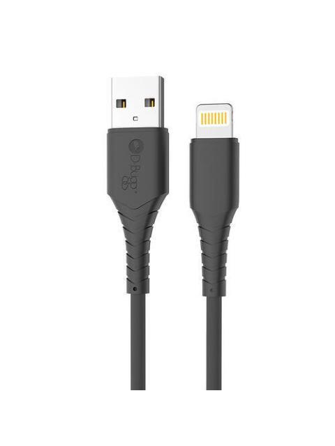 CABLE USB A A LIGHTNING COLOR NEGRO. 1 METRO DE LARGO. ALTA RESISTENCIA DE MATERIALES Y CARGA RAPIDA DBGUSBLN - Imagen 4
