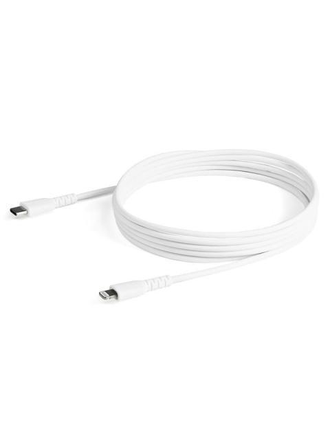 CABLE USB-C A LIGHTNING STARTECH 2M CERTIFICADO BLANCO RUSBCLTMM2MW - Imagen 4