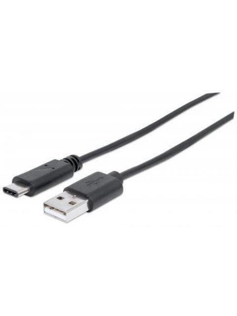 MANHATTAN CABLE USB-A MACHO - USB-C MACHO 3 METROS - Imagen 2