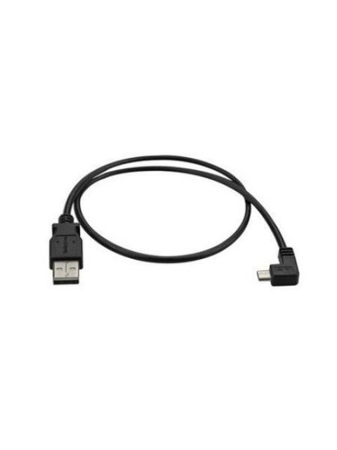 STARTECH CABLE MICRO USB ACODADO A LA DERECHA 50CM NEGRO - Imagen 4