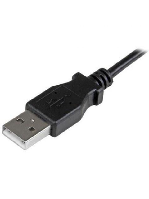 STARTECH CABLE MICRO USB ACODADO A LA DERECHA 50CM NEGRO - Imagen 5