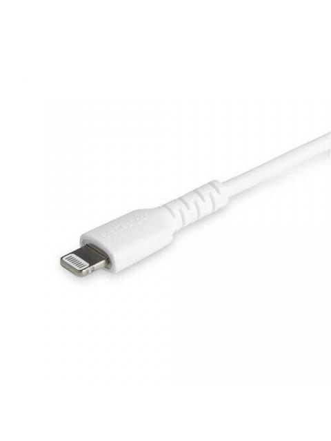 STARTECH CABLE DE CARGA CERTIFICADO MFI LIGHTNING MACHO - USB-C MACHO 1 METRO BLANCO PARA IPOD-IPHONE-IPAD - Imagen 4
