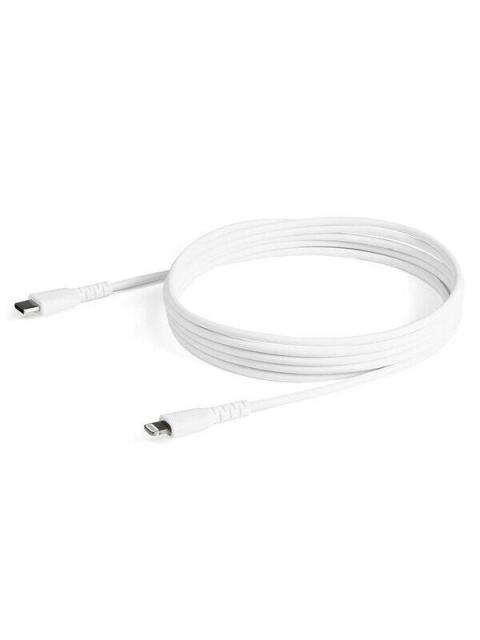 CABLE USB-C A LIGHTNING STARTECH 2M CERTIFICADO BLANCO RUSBCLTMM2MW - Imagen 4
