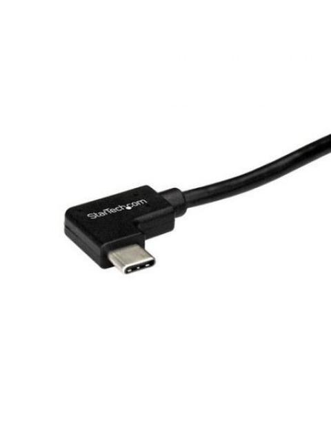 STARTECH CABLE EN ANGULO USB C MACHO - USB C MACHO 1 METRO NEGRO - Imagen 3