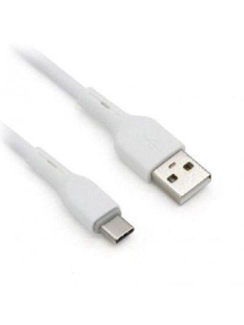 CABLE USB TIPO C BROBOTIX USB A V2.0 1M BLANCO 963202