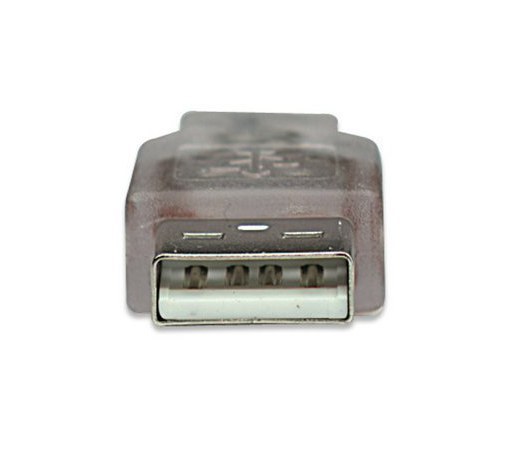 MANHATTAN CABLE USB MACHO- USB MINI MACHO 1.8 METROS TRANSPARENTE - Imagen 3