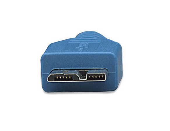 MANHATTAN CABLE USB A MACHO - MICRO USB B MACHO 2 METROS AZUL