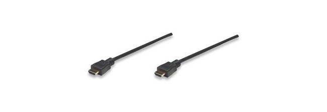 MANHATTAN CABLE HDMI DE ALTA VELOCIDAD HDMI MACHO - HDMI MACHO 1080P 3D 22.5 METROS NEGRO - Imagen 2