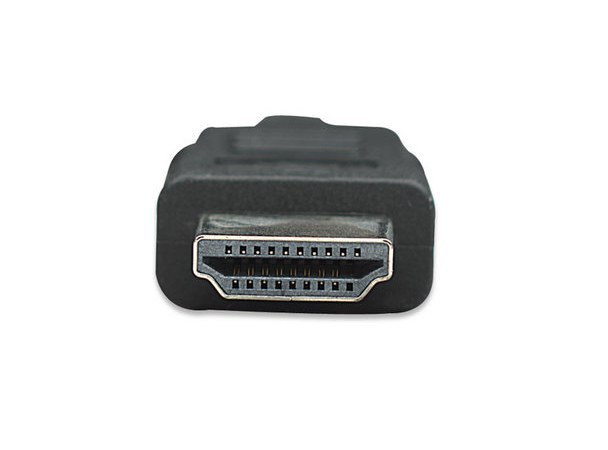 MANHATTAN CABLE HDMI DE ALTA VELOCIDAD CON CANAL ETHERNET HDMI MACHO - HDMI MACHO 4K 30HZ 3 METROS NEGRO - Imagen 2