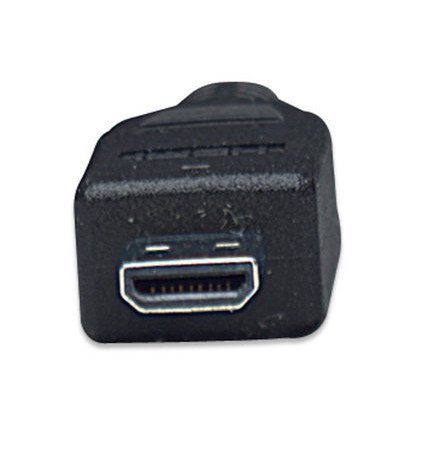 MANHATTAN CABLE HDMI DE ALTA VELOCIDAD CON CANAL ETHERNET HDMI MACHO - MICRO HMDI 4K 30HZ 2 METROS NEGRO - Imagen 4