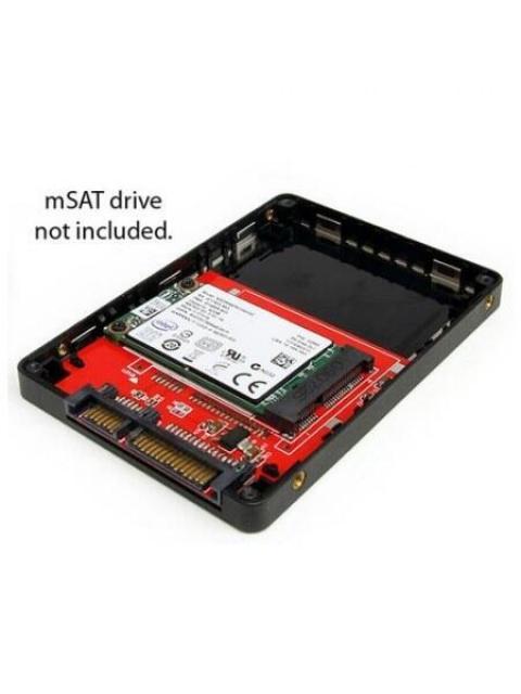 STARTECH CAJA ADAPTADORA SATA 2.5 MINI SSD MSATA - SSD SATA - Imagen 8