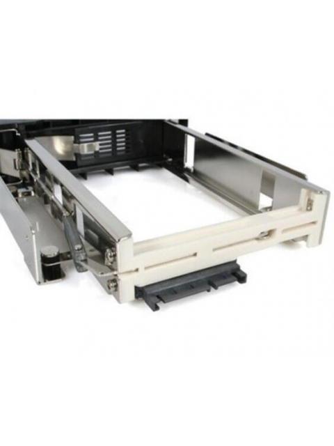 STARTECH HSB100SATBK RACK MOVIL DE ALUMINIO DE 5.25 PARA UN DISCO DURO HDD SATA DE 3.5 SIN BANDEJA - HOT SWAP - Imagen 7