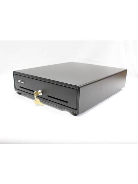 CAJON DE DINERO EC LINE EC-G5100-II-BLACK 4 BILLETES 8 MONEDAS NEGRO - Imagen 3