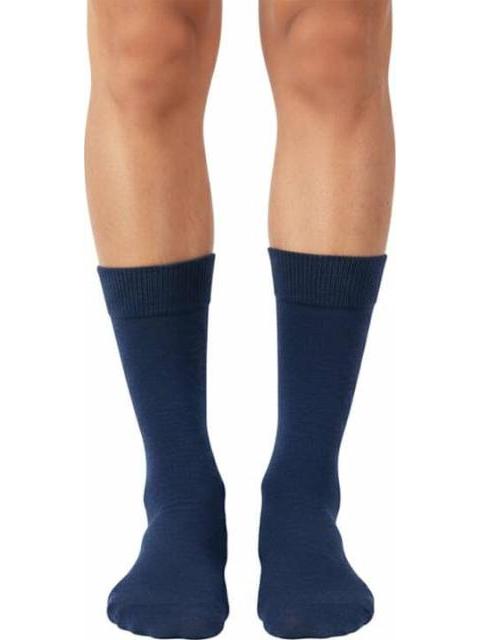 CALCETINES LARGOS VESTIR CASUAL SET DE 5 PARES UNITALLA AZUL KEBO - Imagen 2