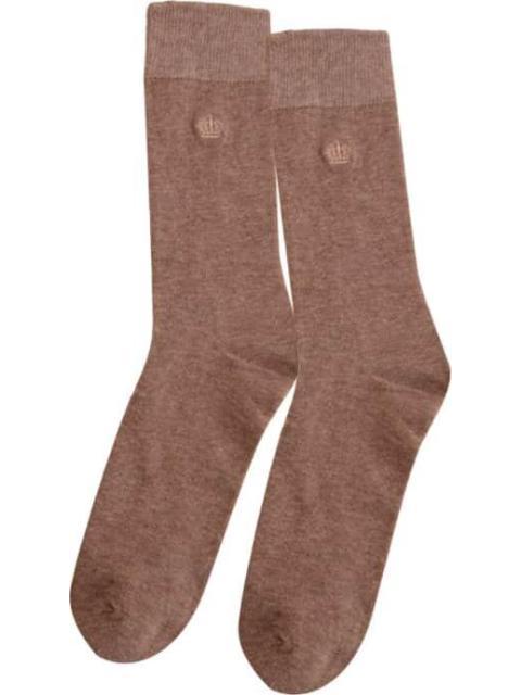 CALCETINES LARGOS VESTIR CASUAL SET DE 5 PARES UNITALLA CAFE KEBO - Imagen 4