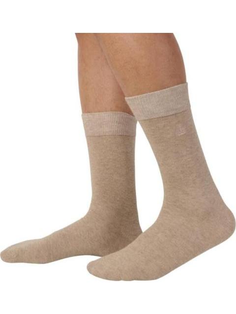 CALCETINES LARGOS VESTIR CASUAL SET DE 5 PARES UNITALLA CAFE KEBO - Imagen 6