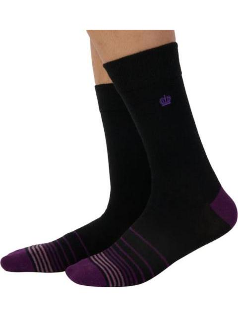 CALCETINES LARGOS VESTIR CASUAL SET DE 7 PARES UNITALLA NEGRO KEBO - Imagen 2
