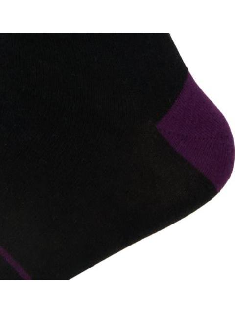 CALCETINES LARGOS VESTIR CASUAL SET DE 7 PARES UNITALLA NEGRO KEBO - Imagen 4