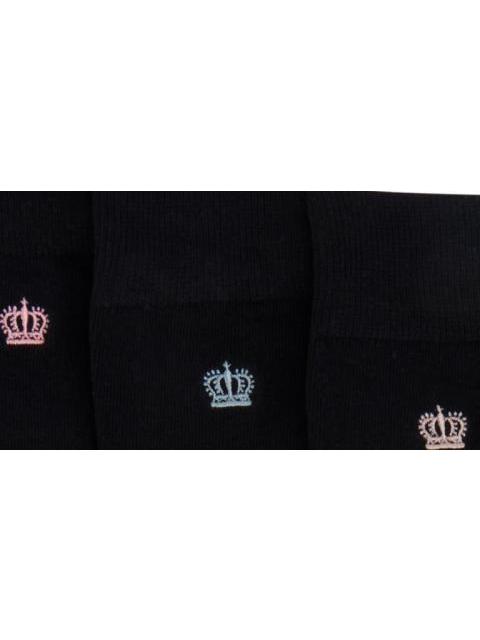 CALCETINES LARGOS VESTIR CASUAL SET DE 7 PARES UNITALLA NEGRO KEBO - Imagen 6