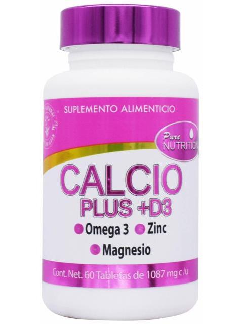 CALCIO 60 TAB PURE NUTRITION