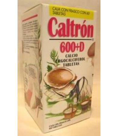CALCIO CALTRON 600 MAS D 60 TAB SALUD NATURAL