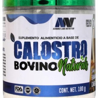 CALOSTRO BOVINO NATURALS BANANA CANELA 180 G ADVANCE NUTRITION