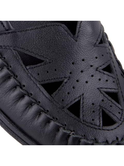 CALZADO GUANTE PIEL NAPA NEGRO SHOSH - Imagen 6