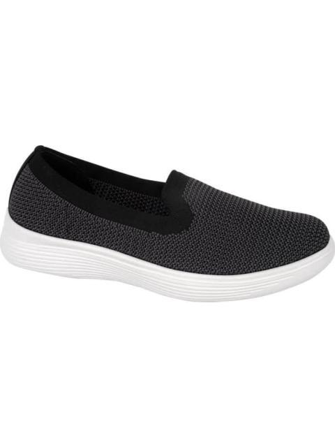 CALZADO SLIP ON GRECYA BALLERINA NEGRO FLEXI - Imagen 2