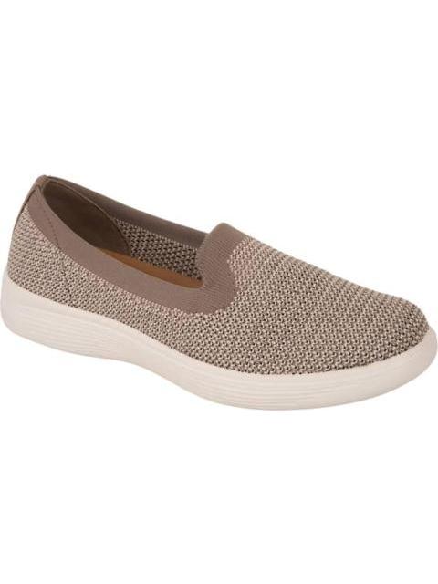 CALZADO SLIP ON GRECYA BALLERINA TAUPE FLEXI - Imagen 2