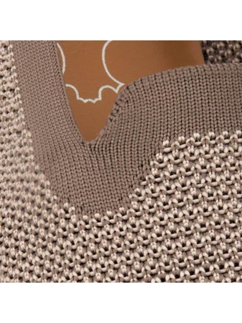 CALZADO SLIP ON GRECYA BALLERINA TAUPE FLEXI - Imagen 6