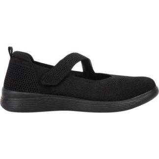CALZADO VELCRO SLIP ON GRECYA BALLERINA NEGRO FLEXI