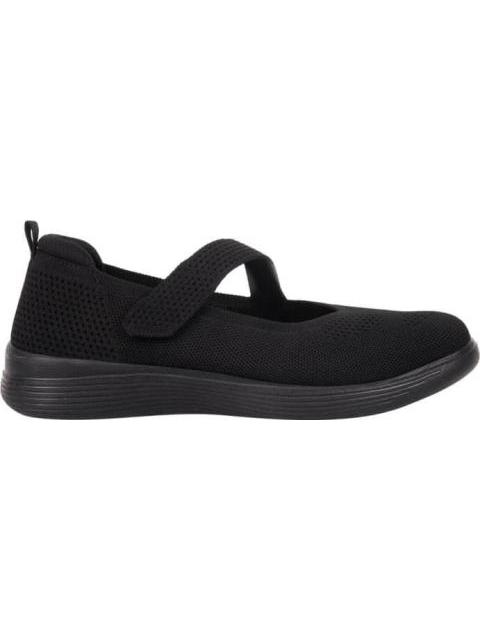 CALZADO VELCRO SLIP ON GRECYA BALLERINA NEGRO FLEXI