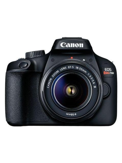 CAMARA CANON EOS REBEL T100 18MP FULL HD 2.7 INCLUYE LENTE 2628C003AA
