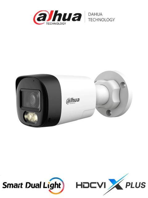 CAMARA DAHUA DHHACHFW1200RLNILT CAMARA BULLET DE 2 MEGAPIXELES AUDIO BIDIRECCIONAL ILUMINACION DUAL INTELIGENTE HASTA 30M LENTE DE 2.8MM APERTURA D