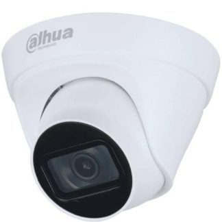CAMARA DAHUA DHIPCHDW1230T1PA0280BS6 CAMARA IP DOMO 2MP CON LENTE DE 2.8 MM Y ANGULO DE VISION DE 102 GRADOS MICROFONO INTEGRADO IR DE 30M IP67