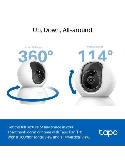 CAMARA DE SEGURIDAD WIFI PARA EL HOGAR CON PAN-TILT AI TAPO C230 - Imagen 4