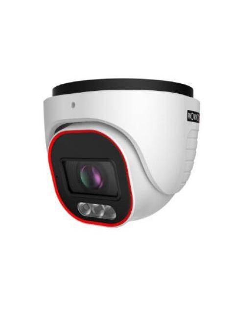 CAMARA DOMO IP 4 MP FULL COLOR LENTE MVF 2.812MM (105.4Â°34Â°) IR HASTA 40 MTS ANALITICO BASICO DDA MICROFONO WDR SD(128GB) IP67