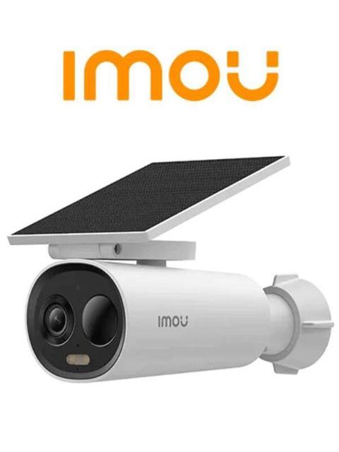 CAMARA IMOU IPCK9DCN3T0WE-FSP12T IP PT DE 3MP CON WIFI CON BATERIA PANEL SOLAR INCLUIDO LENTE DE 2.8MM AUDIO BIDIRECCIONAL